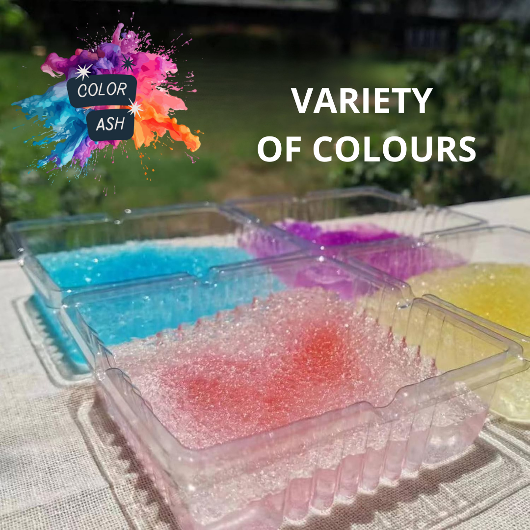 Color Ash - Disposable Gel Ashtray Anti-odour