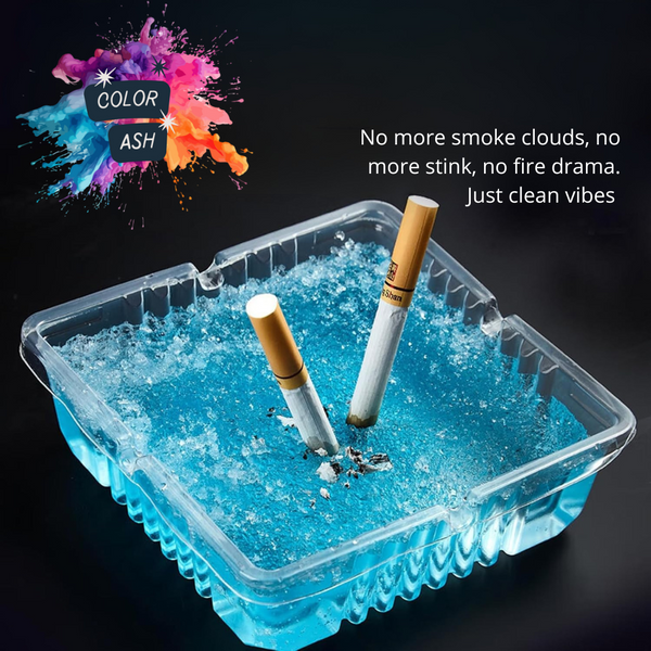 Color Ash - Disposable Gel Ashtray Anti-odour